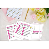 Girls Night Party Game - Ladies Night Pack For Women - Fun Bridal Shower Or Bachelorette Party Games For Adults - 30 Game Cards