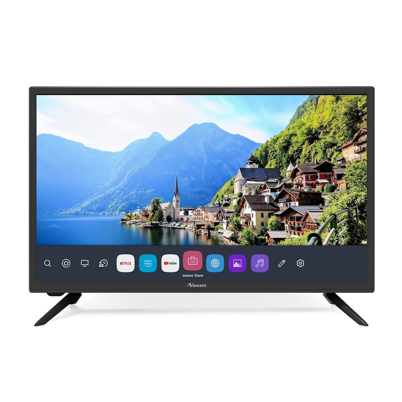 24'' 720P HD LED Smart TV, WebOS, HDMI ARC, USB, Optical, TTS Function