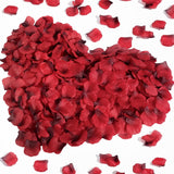 2000Pcs Red Rose Petals For Valentine'S Day Decorations, Silk Fake Rose Petals For Marry Me, Proposal, Anniversary, Engagement, Love Decoration Romantic Wedding Party, Event Flower Decoration