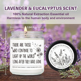 Sympathy Scented Candle Gifts For Loss Of Loved One, There Are Those Who Continue To Light Up The World, Thinking Of You, Memorial Candle Gifts For Loss Of Relatives, Funeral Decorations42