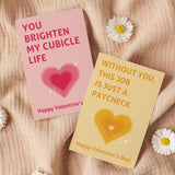 24 Pack Valentine'S Day Card Set For Coworker, Funny Coworker Valentines Cards With Envelopes And Stickers, Office Valentines Cards Gifts For Colleague, 4 X 6 In(8 Designs, 3 Each)