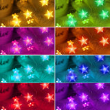 Smart Star Christmas Lights Indoor, 33 Ft 80 Led Usb Star Lights String, App & Remote Control, Timer Music Sync, Star St