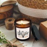 Western Bull Skull Scented Candle,Western Cowgirls Gifts For Girls Women,Western Cowgirl Candles Gifts For Women Friends Cowgirls,Western Cowgirl Soy Candles For Home Decor Scented 8Oz Holders