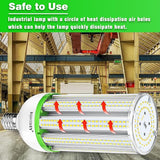 120W LED Corn Light Bulb 16800 Lumens 5000K E26 E39 Base High Bay Warehouse Garage Lighting