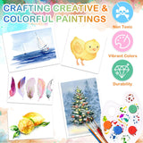 90 Pcs Tempera Paint Cakes 15 Colors Tempera Paint Washable Art Supplies For Painting Drawing Crafts Activities