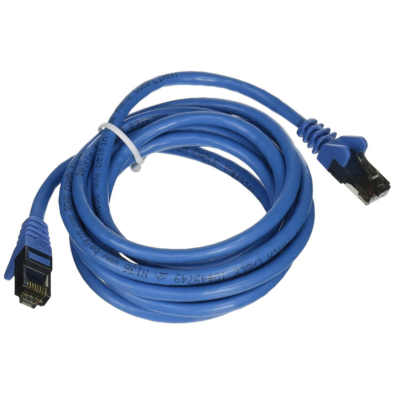 Belkin A3L980b07-BLU-S Snagless Cat6 Patch Cable RJ45M/7 Blue, 7 Feet