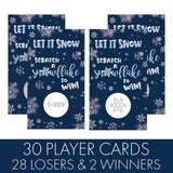 Winter Holiday Party Games – 30 Player Scratch Off Cards – Winter Wonderland Baby Shower Party Activity And Icebreaker