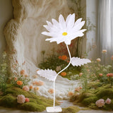 Large Daisy Flower 5.6 Ft Giant Flower For Decoration With Stand White Artificial Daisy Decor Wall Backdrop For Photo Props Birthday Wedding Party Graduation Window Display
