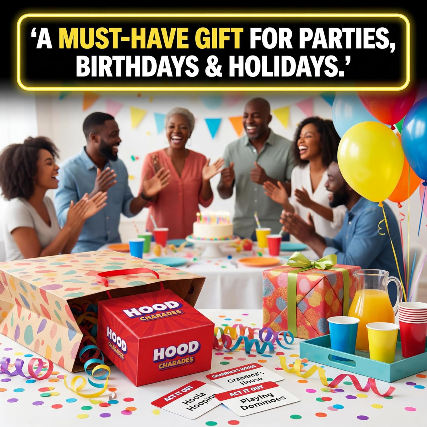 Hood Charades Card Games For People Its A Thing Game! Urban Night Trivia Adults But Culture. If You Love The Kulture