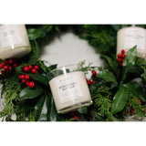 Peripeti Home Evergreen + Bay Leaf Scented Candle – 8.5Oz Classic Wick, Natural Wax For Calming Aromatherapy, Long-Lasting Fresh Woodland Scent