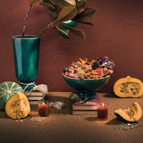 Pumpkin Spice Medium Glass Cube 12Oz Candle By
