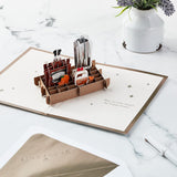 Hallmark Pop Up Birthday Card for Him (Cocktails) Signature Paper Wonder 3D Card