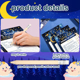 145 Pieces Baby Shower 5 Games Set Baby Shower Games Activities With 20 Pencils For Girls Boys Include Descriptions, Wishes, Guess Who, Bingo Activities (Moon And Star)