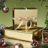 Golden Metallic Wrapping Paper, 17 Inch X 33 Feet Premium Foil Gift Wrap For Christmas, Holiday, Wedding, Birthday & Celebration Gifts