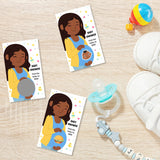 Baby Shower Games - Find The Baby Boy To Win - Baby Shower Lottery Tickets Games Door Prizes Scratch Off Cards Games, 4 Winners 4 Different Loser Card Designs, 40 Cards
