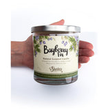 Bayberry Fir Scented Natural Soy Candle, Essential Fragrance Oils, 100% Soy, Phthalate & Paraben Free, Clean Burning, 9 Oz.