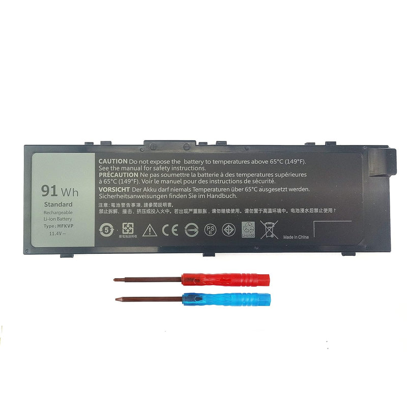 Mfkvp Laptop Battery For Dell Precision 15 7510 7520 17 7710 7720 M7510 M7710