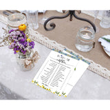 Blue Tiles And Lemons Would She Rather Game For 30 Guests With Game Cards, Lemons Bridal Shower Game, Modern Bridal Shower Decorations, Wedding Shower Or Bachelorette Party Supplies - 02