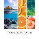 Pet Odor Eliminator Candle - Oceanic Flavor Odor Eliminating Candle, Highly Fragranced Air Freshing Scented Candles, Natural Soy Wax, 9 Oz
