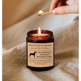 Rhodesian Ridgeback Scented Soy Candle - 8Oz, Modern, Indoor, Stress-Relieving Fragrance
