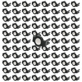 Strong Magnetic Christmas Light Clips -All-Weather Heavy-Duty Quick-Install Outdoor Light Clips For Roof, Gutter, Rv, Year-Round Decor (Black, 120)