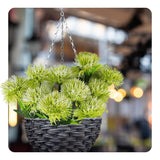 10Pcs 11 Inch Artificial Dandelion Flowers, Faux Plastic Bouquets Shrubs For Home, Wedding, Garden, Party, Indoor/Outdoor Decoration(White)