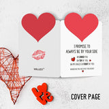Valentines Day Card Gifts For Him Husband Boyfriend - Mens Valentine'S Gifts, Funny Valentines Day Card - Anniversary Naughty Gift For Men - Valentine'S Gift For Him, Husband
