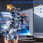 1080P Projector, WiFi, Bluetooth, Tripod, Outdoor, Smartphone/TV Stick, HDMI