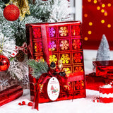 Christmas Wrapping Paper, Holographic Red Snowflake Design Gift Wrapping Paper Suitable For Christmas, Mini Roll (17 Inch X 32.8 Feet)