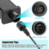 4Pcs Replacement Yard Inflatable Adapter 12V Class 2 Power Supply 120Vac 60Hz Led Ip44 Waterproof Transformer Plug For L