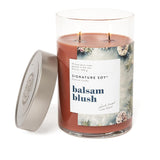 Lidded Balsam Blush Scented Candle, Extra Large Jar