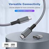 60W USB C Fast Charger with 10FT USB C Cable Wall Adapter for iPhone 17 16 Air Pro Max iPad Samsung Galaxy