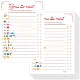 55Pcs Baby Shower Games, Predictions Cards & Guess The Phrase With Answer Keys Included Fun Baby Shower Party Games Gender Neutral For Girls Or Boys