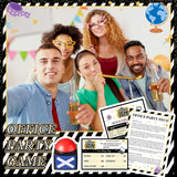 Friendly Feud Games For Adults With 2 Buzzers Family Bachelorette Office Team Building Adults Holiday Work Feud Trivia Quiz Board Games(Classic)