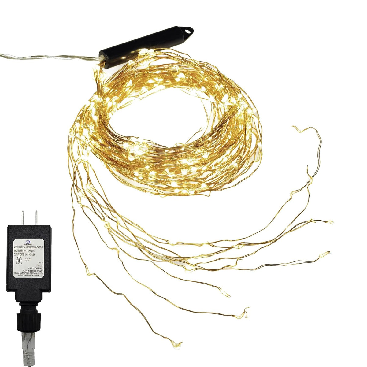 Electric Multi Strand Led Fairy String Lights - Copper