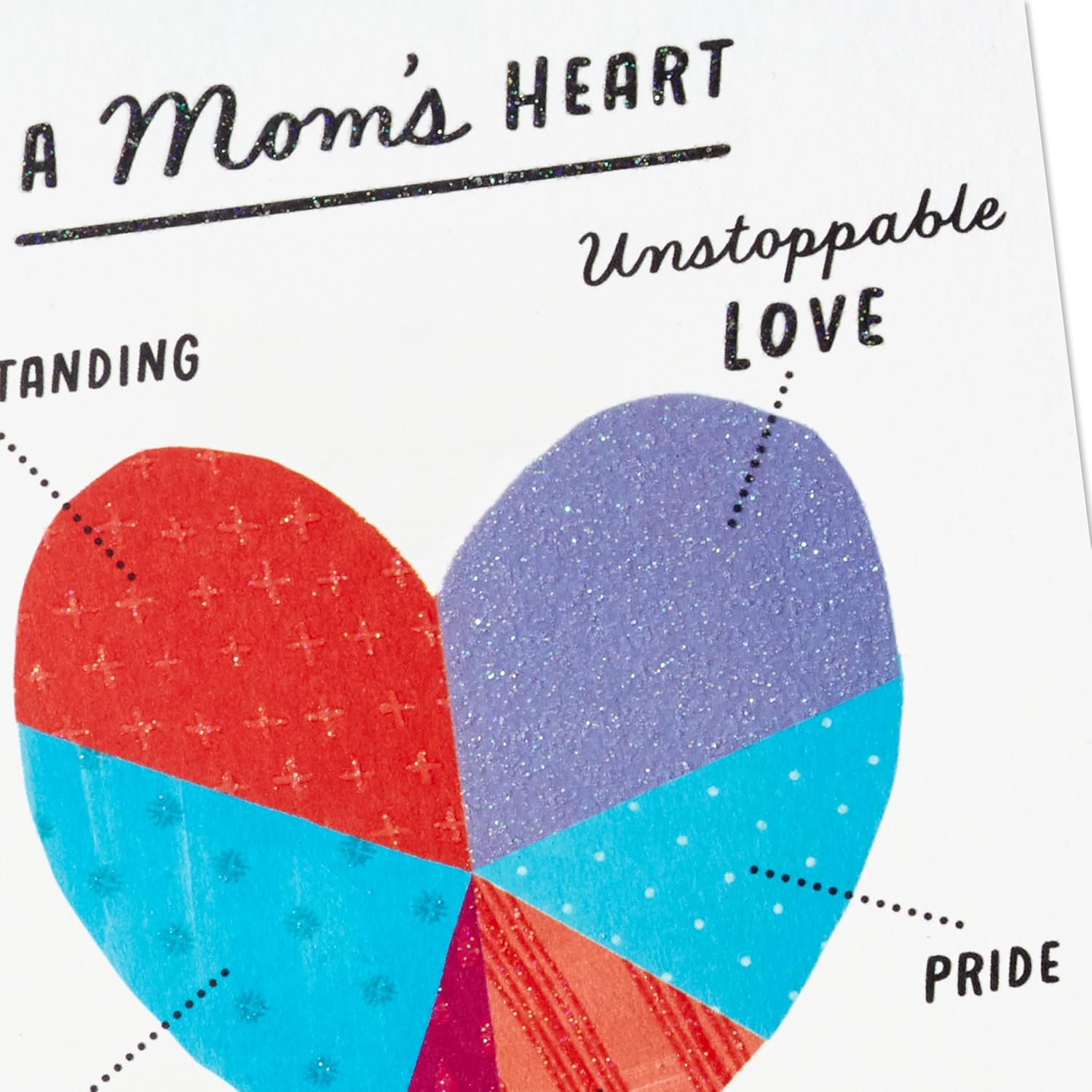 Hallmark Mother's Day Card Pack (6 Cards with Envelopes) A Mom's Heart