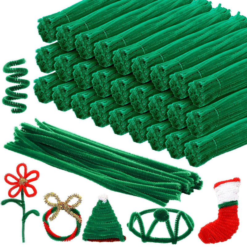 1000 Pcs Pipe Cleaners Bulk Chenille Stems Fuzzy Sticks For Kids Diy Art Craft