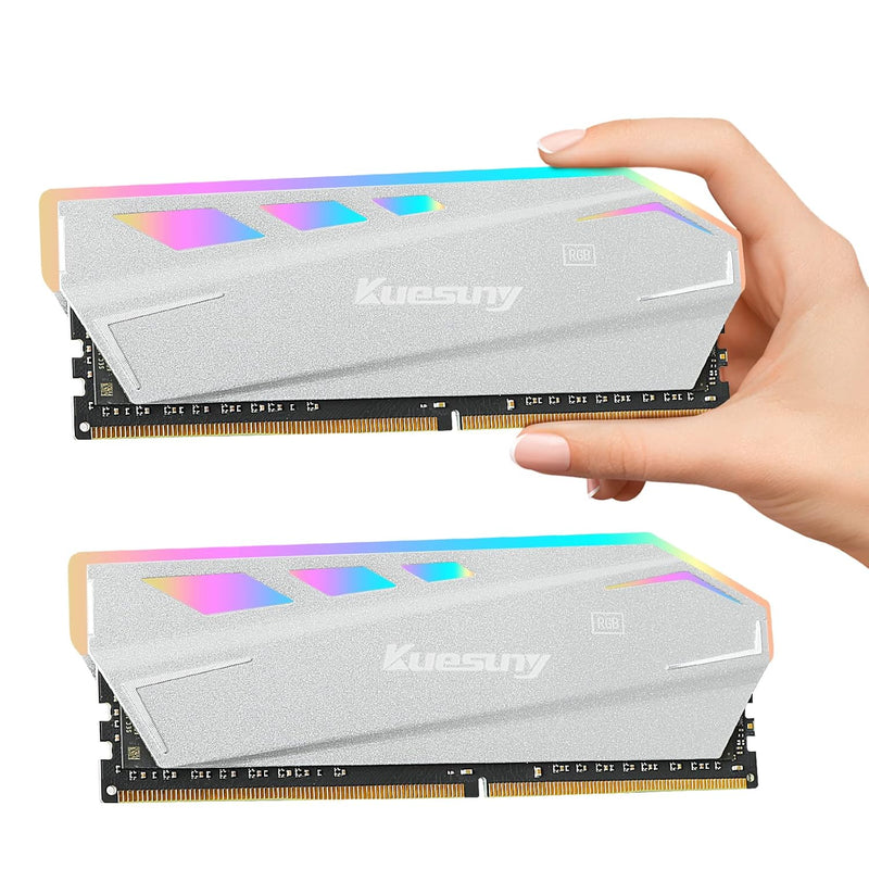 32Gb (2X16Gb) Kit Ddr4 3200Mhz Pc4-25600 Non-Ecc Unbuffered 1.2V Cl22 1Rx8 Sin