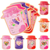 Valentines Day Cards 54 Pack Jars Happy Valentines Mason Jar Cards For Student Classroom Prize Party Favors Exchange Gifts (Candy Not Included)