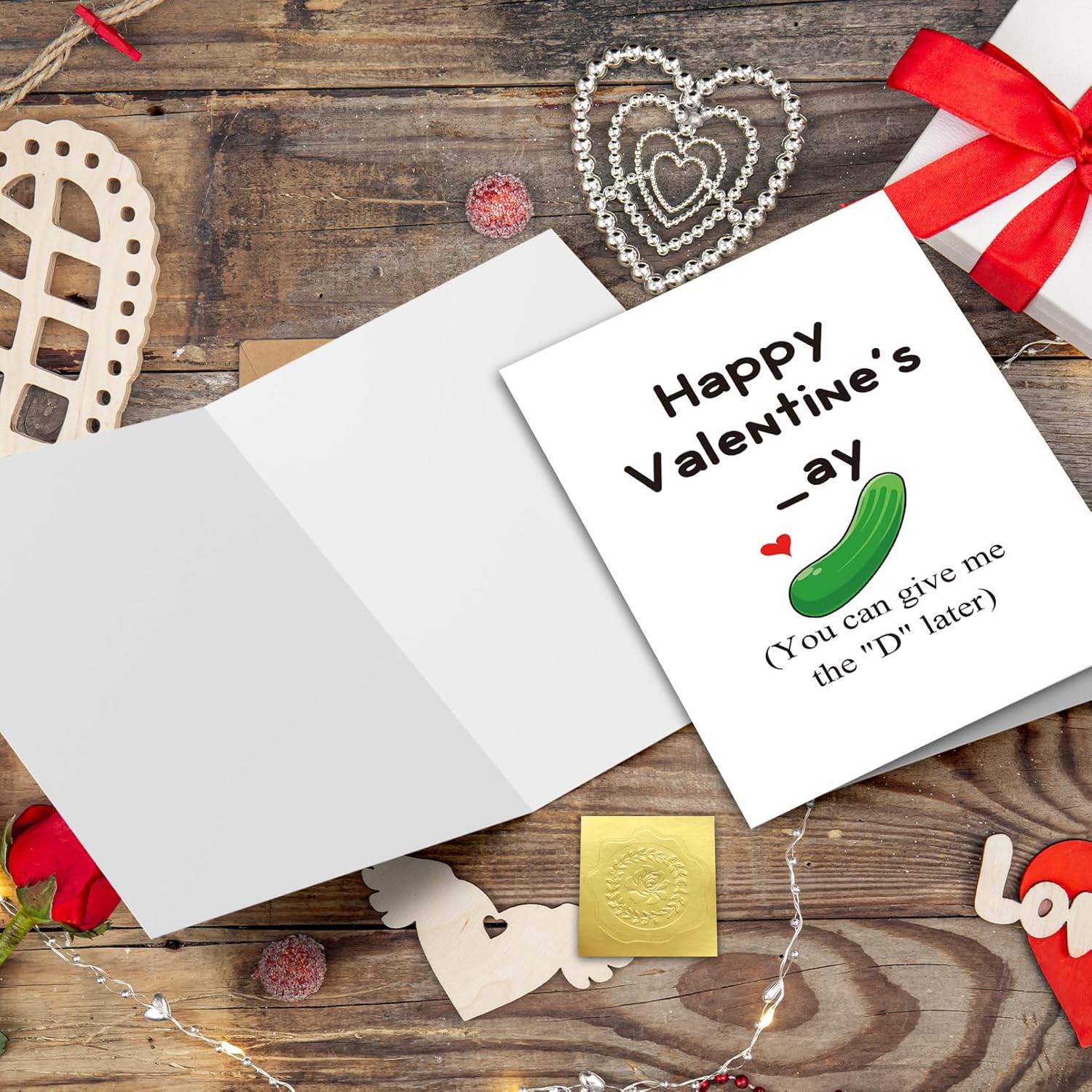 Valentine’S Day Greeting Card For Husband, Funny Card For Men, Humorous Valentine’S Day Card From Wife