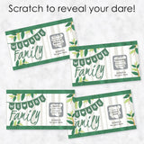 Big Dot of Happiness Family Tree Reunion - Family Gathering Party Game Scratch Off Dare Cards - 22 Count