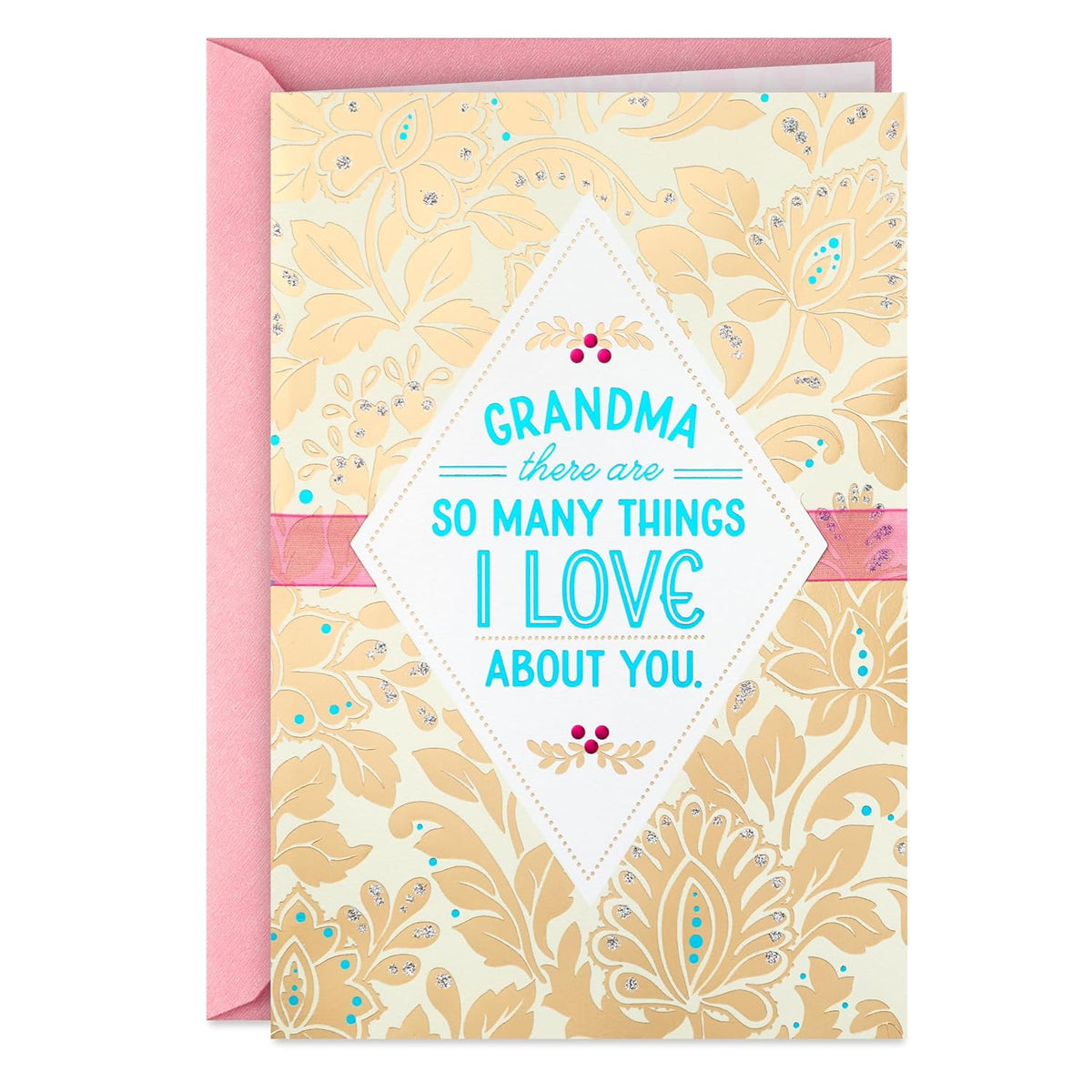 Hallmark Birthday Card for Grandma (So Many Things I Love About You) for Thinking of You, Congrats, Mother's Day, or Any Occasion