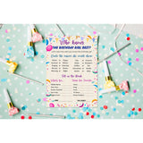 Who Knows The Birthday Girl Best Game, Themed Birthday Party Ideas, Fun Game For Sleepover, Play Pack Of 30 Cards 5”X7”. Made In Usa