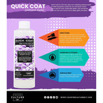 Clear Quick Coat Sealer For Resin Art, 8 Oz Bottle, Epoxy Supplies For Coating & Casting, Tumblers, Keychains, Jewelry, Outdoor Sign Waterproofing, No Voc
