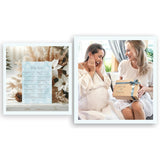 Snowflakes Baby Shower Game – Baby Trivia Cards (25 Pack) – Winter Wonderland Blue Shower Activity – Holiday Fun Facts Game For Boy Gender Reveal, It’S Cold Outside Party G781-Trv