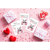 30 Pack Valentine'S Exchange Gifts For Coworkers, Panda Bear Funny Valentines Cards For Coworkers Work Bestie Boss Employees, Work Themed Valentines Cards Bulk, The Best Card For Manager Boss