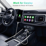 2 Pack 3FT USB A to USB C Fast Charging Cable for CarPlay iPhone 17 16 15 iPad Pro Air Charger Cord
