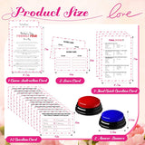 Mother'S Day Friendly Feud Quiz With Answer Buzzer, Friendly Feud Game For Adults,Mothers Day Decorations,Trivia Quiz Game Night For Mom Family Activity Wedding Baby Shower