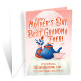 Mother'S Day Card For Grandma, Made In America, Eco-Friendly, Thick Card Stock With Premium Envelope 5In X 7.75In, Packaged In Protective Mailer