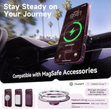 Glossy Burgundy iPhone 18 Pro Case with 360 Spin Magnetic Stand